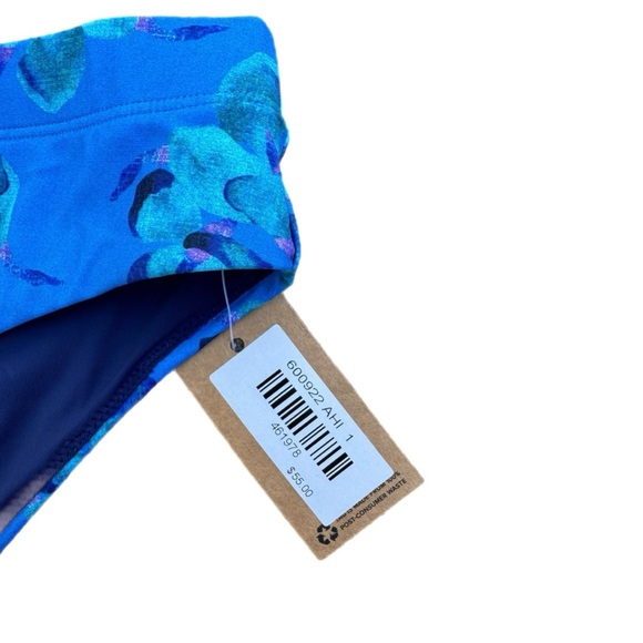 Title Nine Small Genie Bikini Bottom Chili Blossom Athletic Swim Bottom - Picture 5 of 8